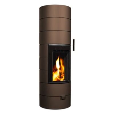 Rondotherm Titan Speicherkaminofen 7KW Mocca