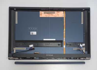 Asus Zenbook 15 UM3504D Display Abdeckung/Rahmen/Hinges/Set 46UJGLCJN20