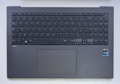 LG Gram 16Z90R-G. AA56F Handauflage Tastatur AZERTY + Touchpad