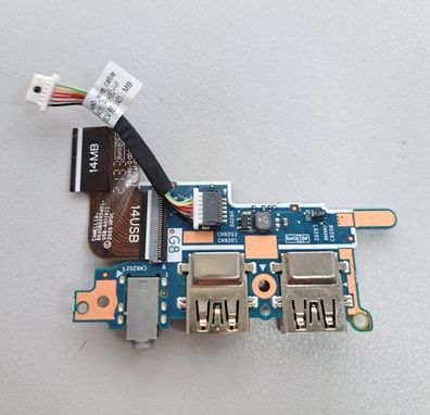 HP EliteBook 840 845 G8 G7 USB Audio Port Board 6017B1373401