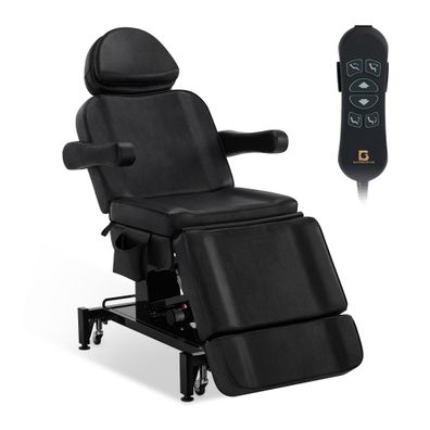 BarberPub Kosmetikliege Elektrisch mit 3 Motoren & Rollen 0754