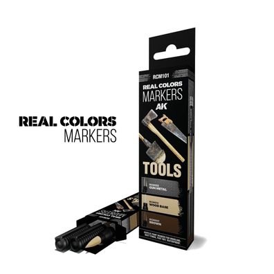 AK Interactive Colors Markers Set 5568339125 Tools RCM101 Colors Set