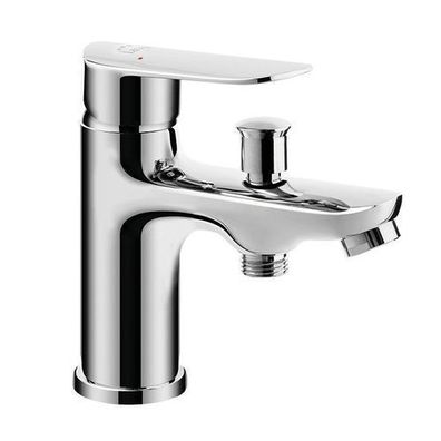 Badewannenarmatur Wasserhahn APPIA Wannenarmatur für Badezimmer in Silber