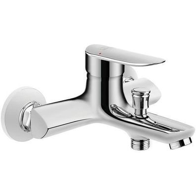 Badewannenarmatur Wasserhahn APPIA Wannenarmatur für Badezimmer in Silber