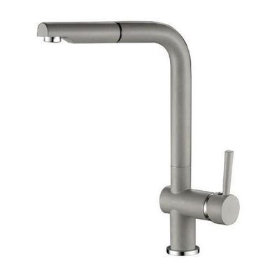 Küchenarmatur Wasserhahn LUNA Küchenmischer für Küche in Grau