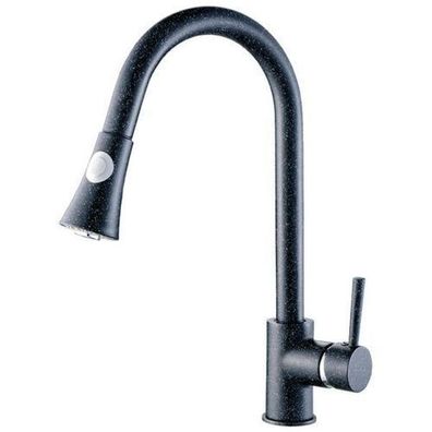 Küchenarmatur Wasserhahn DARU Küchenmischer für Küche in Schwarz