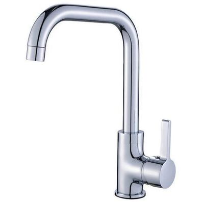 Küchenarmatur Wasserhahn LENA Küchenmischer für Küche in Silber