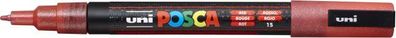 Faber Castell Marker UNI POSCA PC-3M 0,9-1,3 Glitter rot