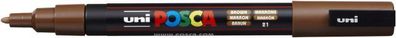 Faber Castell Marker UNI POSCA PC-3M 0,9-1,3 braun