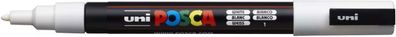 Faber Castell Marker UNI POSCA PC-3M 0,9-1,3 weiß