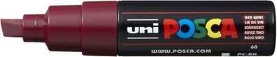 Faber Castell Marker UNI POSCA PC-8K 8 mm weinrot