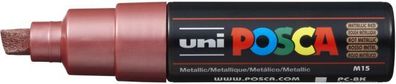 Faber Castell Marker UNI POSCA PC-8K 8 mm rot metallic