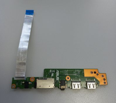 Asus VivoBook X580GD USB Audio IO Board W/ Cable 69N129D10C02-01