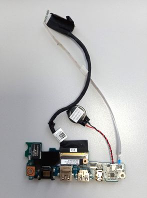 Dell Latitude 3510 USB Audio LAN Port Board Platine Kabel 0Y67KR 19A34-1