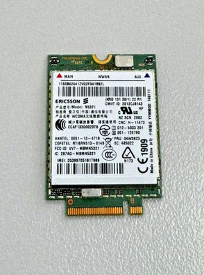 Lenovo ThinkPad WWAN WiFi Karte Board Modul 04W3823