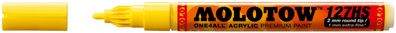 Molotow Acrylmarker ONE4ALL Acrylic 127HS 2mm, Nr. 006, zinkgelb
