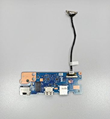 Lenovo ThinkPad E590 USB Lan Power Button Board NS-B912
