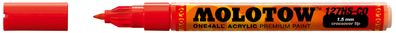 Molotow Acrylmarker ONE4ALL Acrylic 127 HS-CO 1,5mm, Nr. 013, verkehrsrot