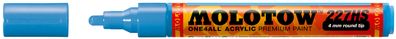 Molotow Acrylmarker ONE4ALL Acrylic 227HS 4mm, Nr. 161, schockblau mittel