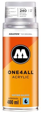 Molotow Sprühdose ONE4ALL Acrylic 400ml, klarlack matt
