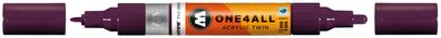 Molotow Acrylmarker ONE4ALL Acrylic TWIN 1,5-4mm, Nr. 233, purpurviolett