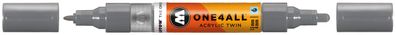 Molotow Acrylmarker ONE4ALL Acrylic TWIN 1,5-4mm, Nr. 238, graublau dunkel