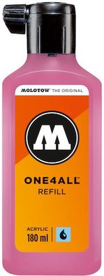 Molotow Nachfüllflasche ONE4ALL Acrylic 180ml, Nr. 200, neonpink