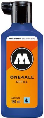 Molotow Nachfüllflasche ONE4ALL Acrylic 180ml, Nr. 204, echtblau