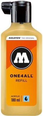 Molotow Nachfüllflasche ONE4ALL Acrylic 180ml, Nr. 115, vanille pastell