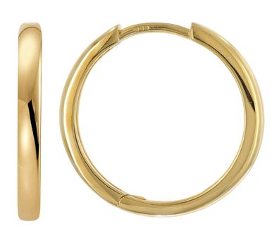 trendor Schmuck Klapp-Creolen Gold 333/8K Ohrringe 18 x 2 mm 21700