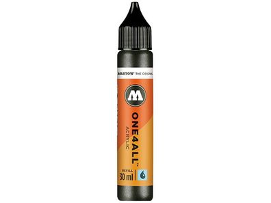 Molotow Nachfüllflasche ONE4ALL Acrylic 30ml, Nr. 223, metallic schwarz