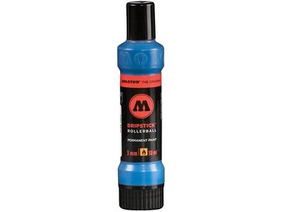 Molotow Dripstick Rollerball PP 3mm 30ml, tulpenblau, Squeeze Bottle