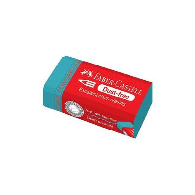 Faber Castell Radierer Dust-free 63x22x11 mm pastell