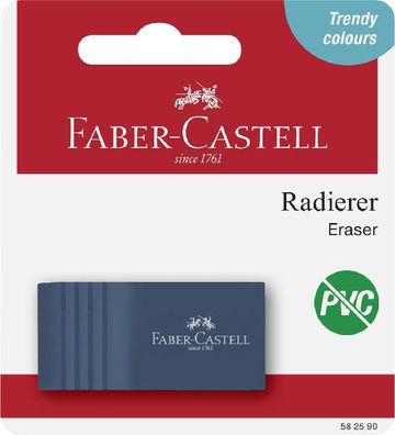 Faber Castell Radierer Bicolor 70x33x14 mm sortiert