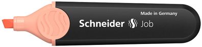 Schneider Textmarker Job Pastell pfirsich, Keilspitze 1 + 5mm