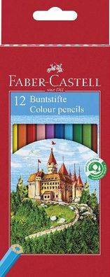 Faber Castell Buntstift Castle 3,3 mm 12er Kartonetui
