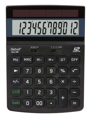 Sonstige R. Tischrechner anzeigend ECO 450 12 St., Solar, Blauer Engel