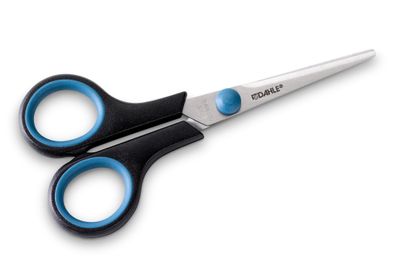 Dahle Office Comfort-Grip Haushaltsschere 5,5 Zoll=14cm, Linkshand, oftgriffe