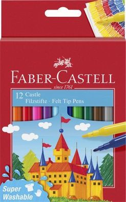 Faber Castell Filzstift Castle 12er Kartonetui