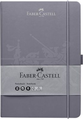 Faber Castell Notizbuch A5 194 S kar 100g/m² dapple gray