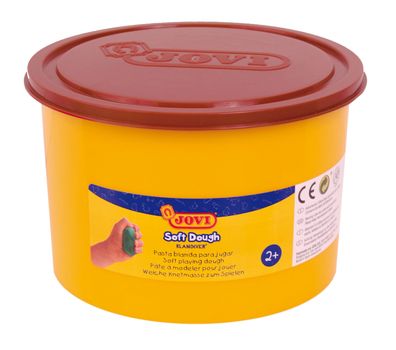 Jovi Soft Dough Blandiver Knetmasse 460 g Dose braun