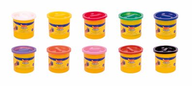 Jovi Soft Dough Blandiver Knetmasse 10er Schachtel, farbig sortiert