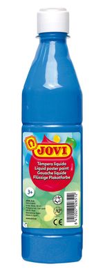 Jovi Flüssige Plakatfarbe 500ml Flasche, cyanblau