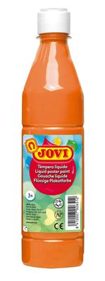 Jovi Flüssige Plakatfarbe 500ml Flasche, orange