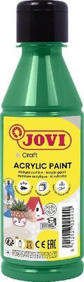 Jovi DECOR ACRYL Mehrzweckfarben 250 ml Flasche, dunkelgrün