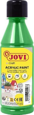 Jovi DECOR ACRYL Mehrzweckfarben 250 ml Flasche, mittelgrün