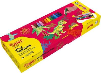 Jovi Jovicolor Wachsstifte Economy PACK 300er Schachtel, 25 Stück je Farbe