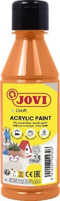 Jovi DECOR ACRYL Mehrzweckfarben 250 ml Flasche, orange