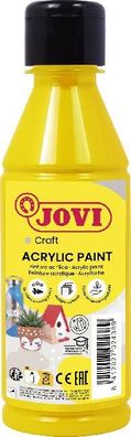 Jovi DECOR ACRYL Mehrzweckfarben 250 ml Flasche, gelb