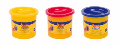 Jovi Soft Dough Blandiver Knetmasse 3er Schachtel, farbig sortiert